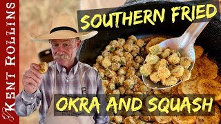 Southern Fried Okra and Yellow Squash [upl. by Oicnevuj]