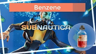 Subnautica Making Benzene Quick and Easy Subnautica beginners guide [upl. by Hniht]