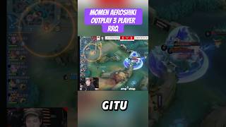 MAHAL BANGET MOMEN LUNOX AEROSHIKI OUTPLAY 3 PLAYER RRQ [upl. by Ravid]