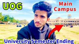 UOG Main Campus Tour  University of Gujrat  Faizan Hussain Vlogs [upl. by Nyahs341]