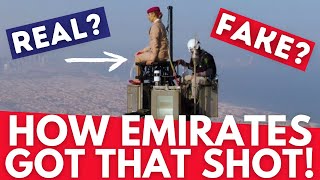 How Did Emirates Get THAT Drone Shot Real or Fake Behind the Scenes [upl. by Weight]