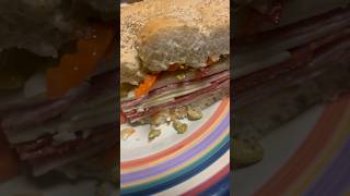 Nothing Like a Good Ol’ Italian Muffuletta for Dinner italianfood italian food foodie shorts [upl. by Franci]