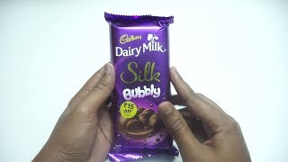 Cadbury Dairy Milk Silk Bubbly Chocolate [upl. by Atinav]