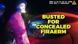 Busted for Concealed Firearm  Groveland Florida  November 23 2023 [upl. by Lourdes407]