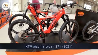 KTM Macina Lycan 271 2021 fully pedelec  Ambringa Ebike Videók [upl. by Kciredohr]