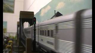 RIVAROSSI NYC GREY HUDSON 484 NUMBER 5446 AND 9 SANTA FE COACHES [upl. by Aldous223]