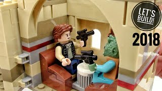 2018 LEGO Star Wars Mos Eisley Cantina 752051  Lets Build [upl. by Carlyn]