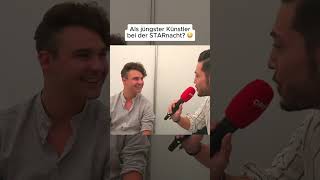 Danke orfat für den kurzen BackstageBesuch bei der starnachttv 😎 [upl. by Anuait]