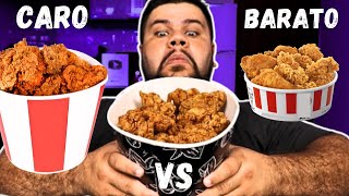 Frango Frito Caro vs Frango Frito Barato [upl. by Ellingston339]