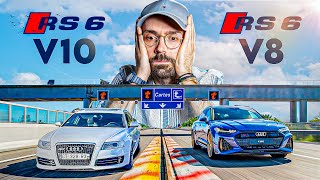 RS6 V10 vs V8  C’est dans les vieux pots qu’on fait les meilleures soupes [upl. by Christiana927]