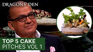 Top 5 Cake Companies Pitched In The Den  Vol1  COMPILATION  Dragons Den [upl. by Kuster122]