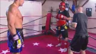 Jerome Le Banner  Light sparring [upl. by Amann]