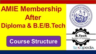 Eligibility for AMIE I Course Structure of AMIE I AMIE After BTech and Diploma [upl. by Ness]