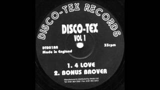 DiscoTex Vol1  4 Love [upl. by Duomham]