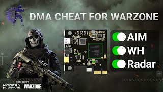 DMA Cheat for Warzone  100 Undetected with DMA Card [upl. by Aleyak874]