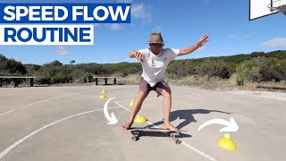 SURF SKATE TUTORIAL SERIES  1 SPEED FLOW LESSON [upl. by Pope302]