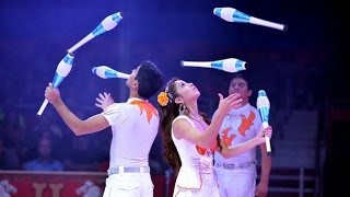 2014 Rinny Family Juggling Act At the Big E Circus [upl. by Yenaffit]