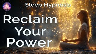 Reclaiming Your Power While You Sleep Meditation With Positive Affirmations 963 Hz Binaural Beats [upl. by Ruel]