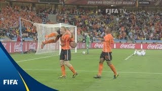 Netherlands v Slovakia  2010 FIFA World Cup  Match Highlights [upl. by Aivad135]