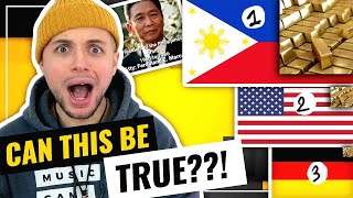 Marcos GOLD  Is the Philippines the RICHEST country in the WORLD  HONEST REACTION [upl. by Nayt906]