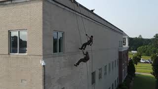 SWAT School Rappelling Training [upl. by Rothenberg]