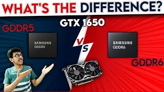 NVIDIA GTX 1650  GDDR5 VS GDDR6  What is the DIFFERENCE  EXPLAINED [upl. by Hallam782]