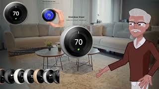 Top Features of the Google Nest Learning Thermostat You Need to Know [upl. by Hsihsa]