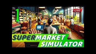 Supermarket Simulator  Verkaufsoffener Sonntag Live Stream [upl. by Dulcine]