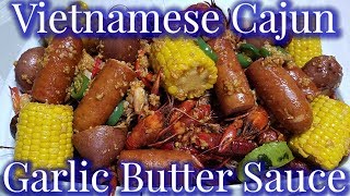 HOW TO MAKE VIET CAJUN WHOLE SHABANG SPICY GARLIC BUTTER SAUCE 2019 🔥🔥🔥 [upl. by Brosy]