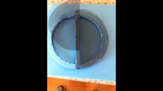 Using and making flyscreen Bahtinov Mask for focusing DIY Bahtinov Mask [upl. by Lathan]