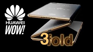 Huaweis Triple Foldable Phone  OFFICIAL FIRST LOOK [upl. by Jane]