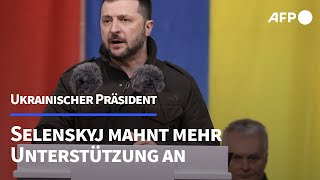 Selenskyj Litauen Lettland Estland Moldau könnten die nächsten sein  AFP [upl. by Huggins]