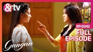 क्या चुनौती की Jhanvi ने Ganga को  Gangaa  Full Ep 242  andtvchannel [upl. by Gaylor]