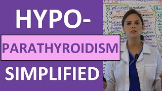 Hypoparathyroidism Nursing NCLEX Pathophysiology Symptoms  Parathyroid Gland Disorders [upl. by Basilio]