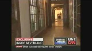 Michael Jackson Ghost NEVERLAND During CNN Larry King Interview with Jermaine Jackson [upl. by Josie912]