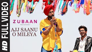 Ajj Saanu O Mileya The Anthem of Dreams Full Video Song  ZUBAAN  Vicky Kaushal  TSeries [upl. by Iams]