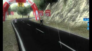 Pro Cycling Manager 2010 Gameplay Commentary Le Tour de France 2010  Stage 15 [upl. by Eimmat931]