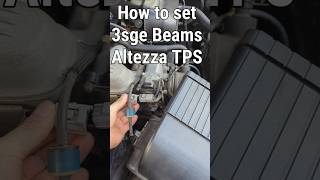 3SGE BEAMS TPS SET ALTEZZA SXE10 [upl. by Verdie321]