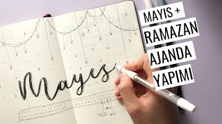 ÇOK KOLAY MAYIS  RAMAZAN AJANDA YAPIMI  Ramazan Planlaması Hedeflerim [upl. by March208]