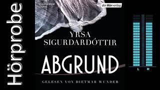 Yrsa Sigurdardóttir  Abgrund Hörprobe [upl. by Alic]