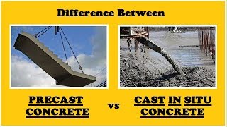 Precast Concrete VS Cast In Situ Concrete [upl. by Daenis]