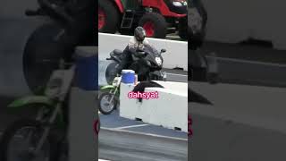 Harley Davidson VS Suzuki Hayabusa Drag Race dragrace harleydavidson faktadunia short [upl. by Faun]