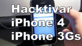 Tutorial activar iPhone 4  iPhone 3Gs sin la SIM original iOS 6XX Hacktivar [upl. by Aitas]