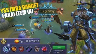 NYURI BUILD TOP 1 YSS  EMBLEM INI JADI IMBA BANGET  Dijamin Auto Legendary  Mobile Legends [upl. by Hartmann]