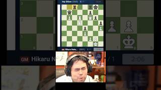 Hikaru Nakamura vs Itay Sitbon  hikaru brilliant move  hikaru chess brilliant chessgame [upl. by Nylitak]