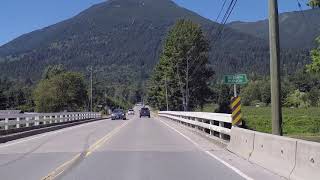 Fraser Valley Road  Driving Between Mission amp Agassiz BC Canada  Farms amp Fields [upl. by Kerin]