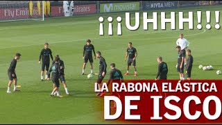 Isco y el último truco la rabona elástica de Magia fue lo mejor del rondo  Diario AS [upl. by Dido]