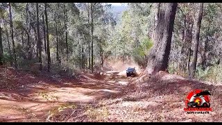 Lennards Hill Climb Track 4WD Nissan Xtrail Offroad [upl. by Arodasi]