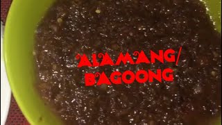 ALAMANG RECIPE  BAGOONG RECIPE  SHRIMP PASTE  EASY ALAMANGBAGOONG RECIPE  TAUSUG  TAOSUG [upl. by Aihtak]