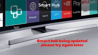 How To Fix Smart Hub Is Being Updated Please Try Again Later [upl. by Hahsi]